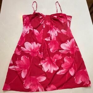 NWT Hutch Hot Pink Floral Dress, XL